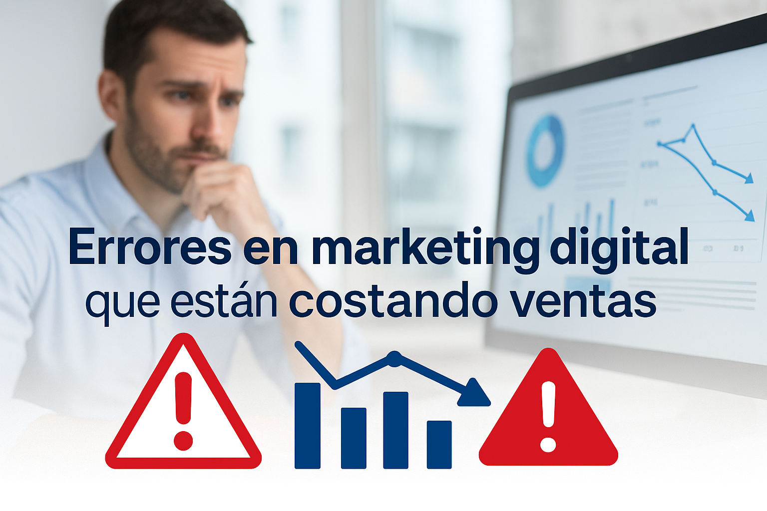 ERRORES COMUNES EN MARKETING DIGITAL QUE ESTÁN COSTANDO VENTAS A TU EMPRESA