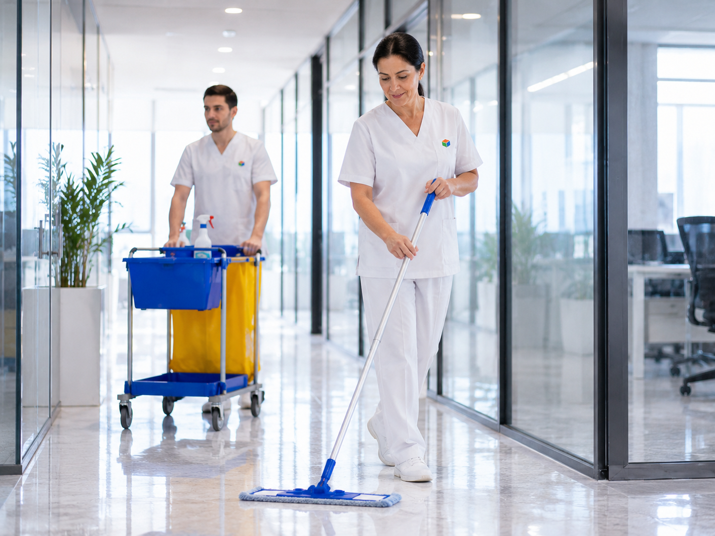 Limpieza profesional de oficinas para empresas en Madrid
