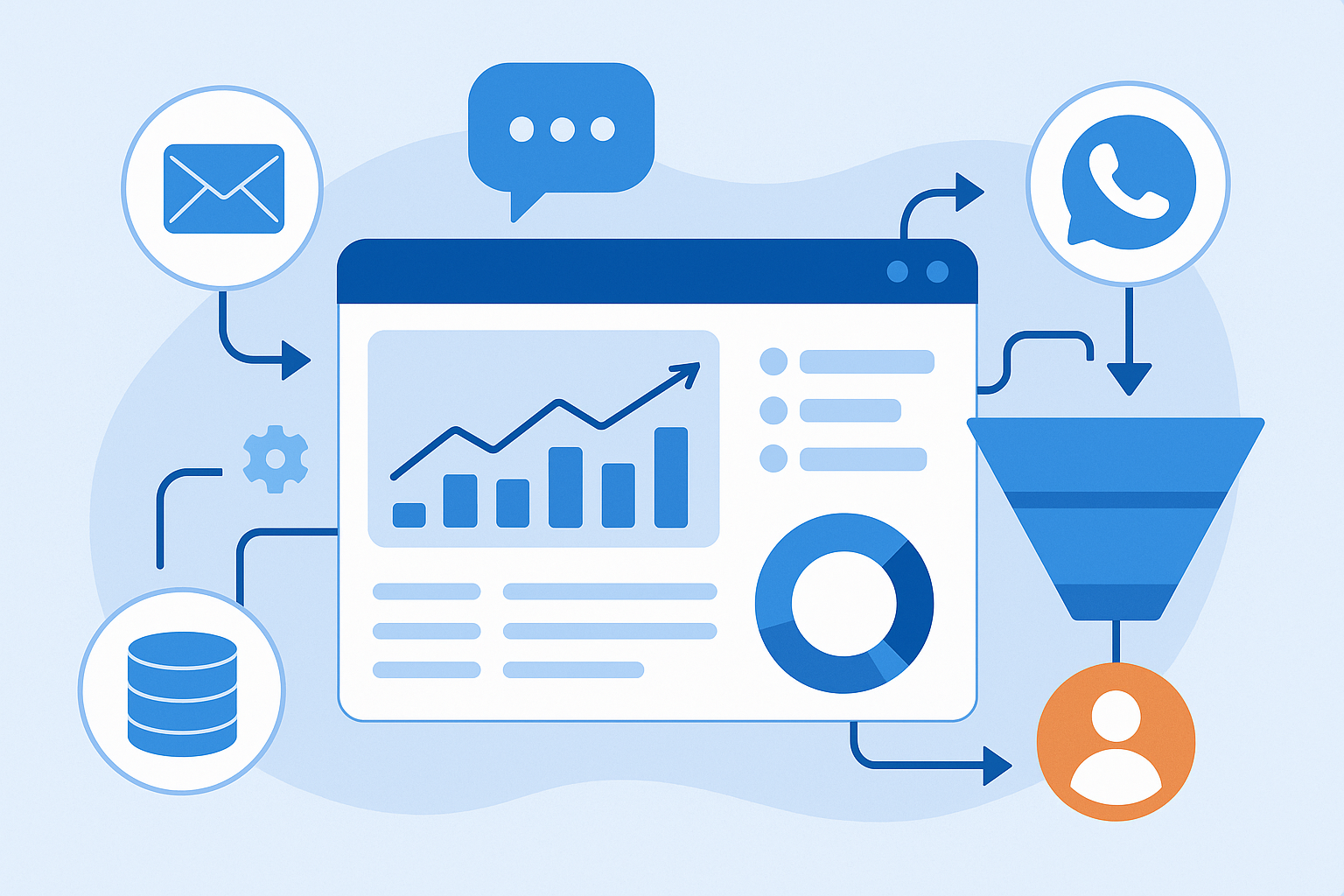 COORDINAR EMAIL, SMS Y WHATSAPP SIN PISAR MENSAJES NI QUEMAR LEADS