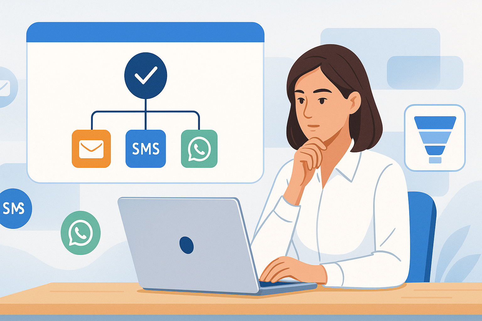 CÓMO CREAR UN MOTOR DE DECISIÓN PARA ACTIVAR EMAIL, SMS O WHATSAPP SEGÚN EL MOMENTO DEL LEAD