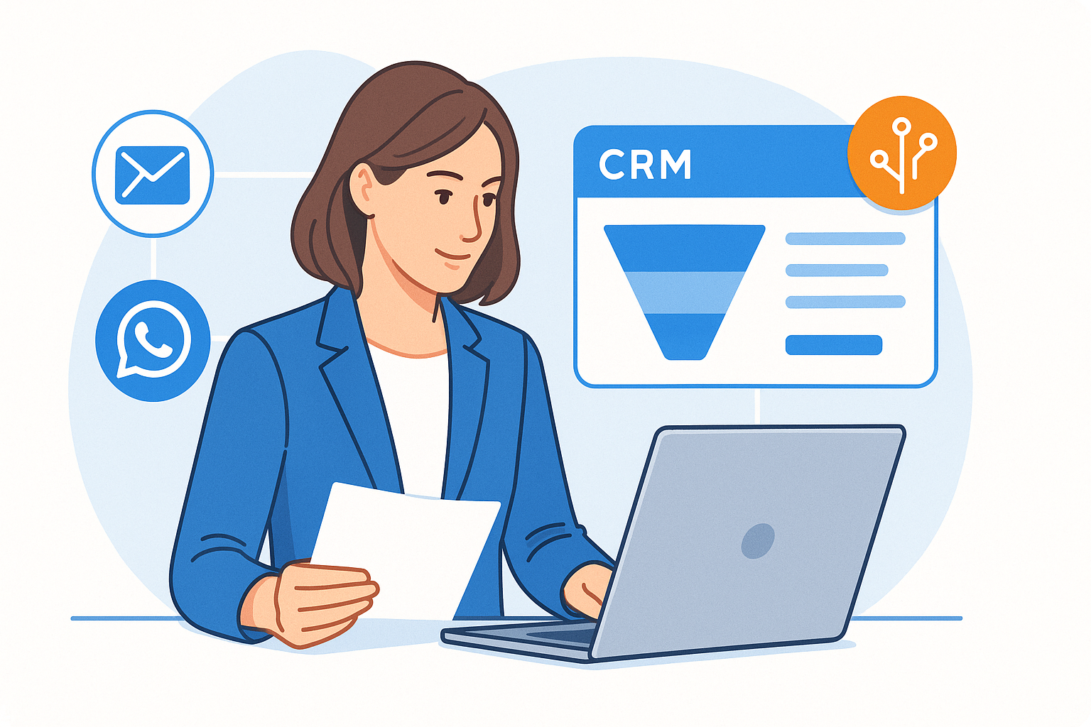 CÓMO CONVERTIR RESPUESTAS DE EMAIL Y WHATSAPP EN OPORTUNIDADES REALES CON IA Y CRM