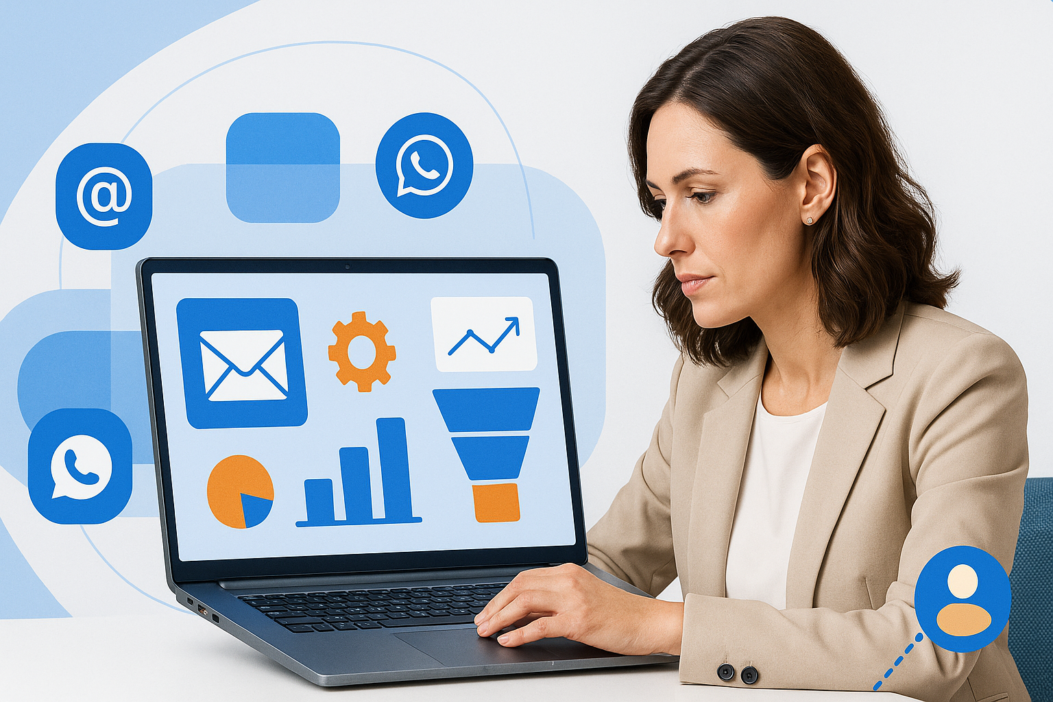 ENVÍAS NEWSLETTERS PERO NO GENERAS OPORTUNIDADES: CÓMO CONVERTIR CLICS EN AUTOMATIZACIONES QUE VENDEN