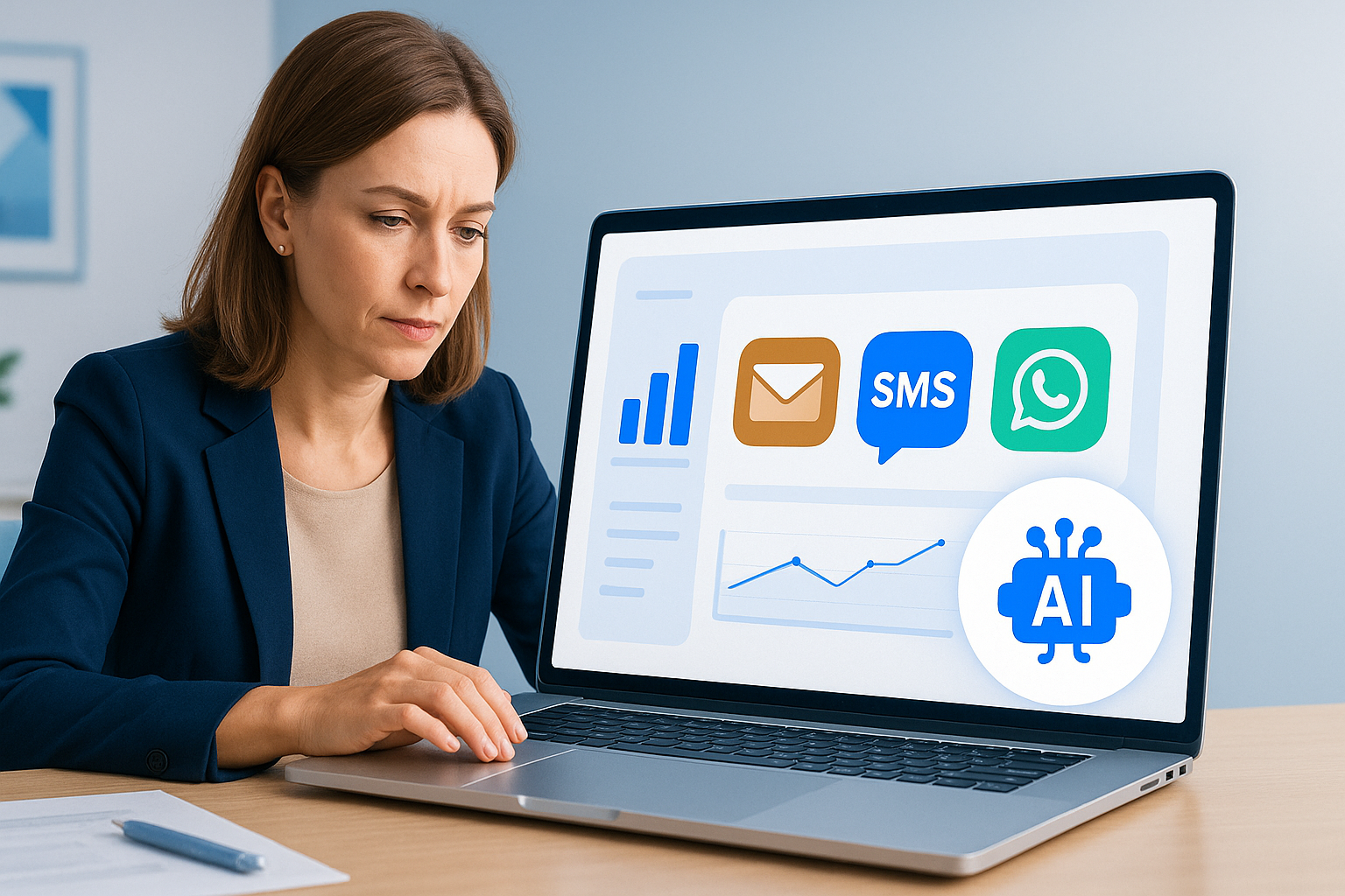 CUANDO NO SABES SI SEGUIR POR EMAIL, SMS O WHATSAPP: CÓMO USAR IA PARA ELEGIR EL SIGUIENTE MEJOR PASO Y CONVERTIR MÁS