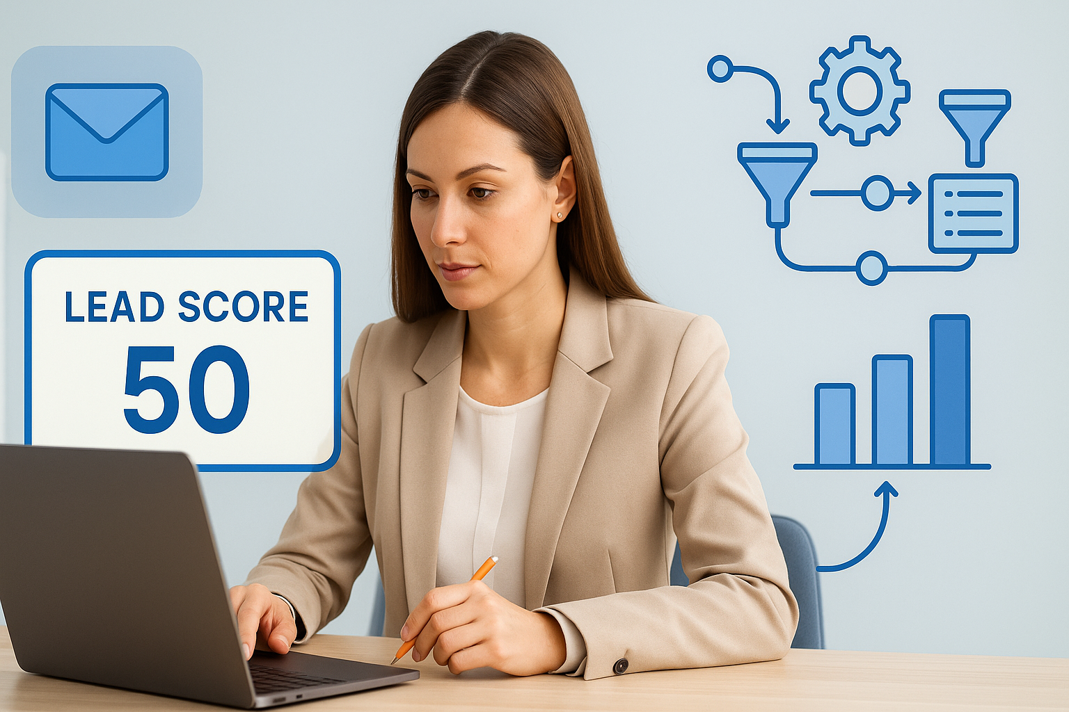 TU LEAD SCORING PARECE ÚTIL, PERO PRIORIZA MAL: CÓMO ALINEAR CRM, VENTAS Y AUTOMATIZACIÓN PARA GENERAR MEJORES OPORTUNIDADES