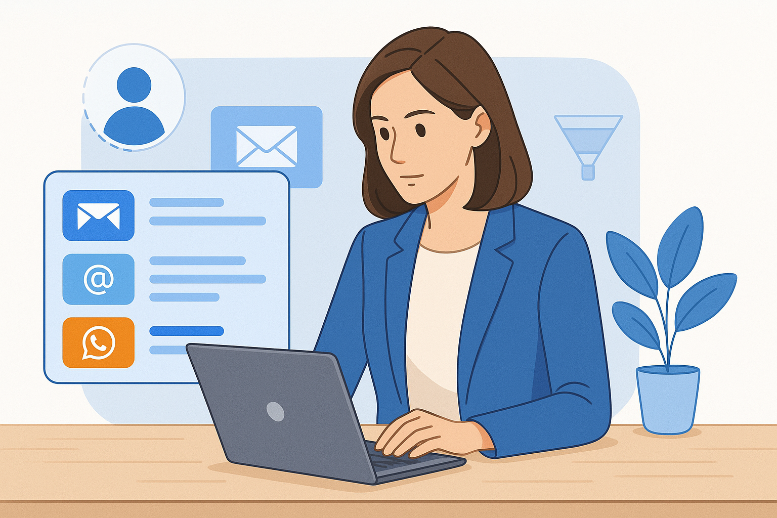 TE LLEGAN CONSULTAS POR WEB, EMAIL Y WHATSAPP: CÓMO ORDENARLAS CON IA PARA VENDER MÁS