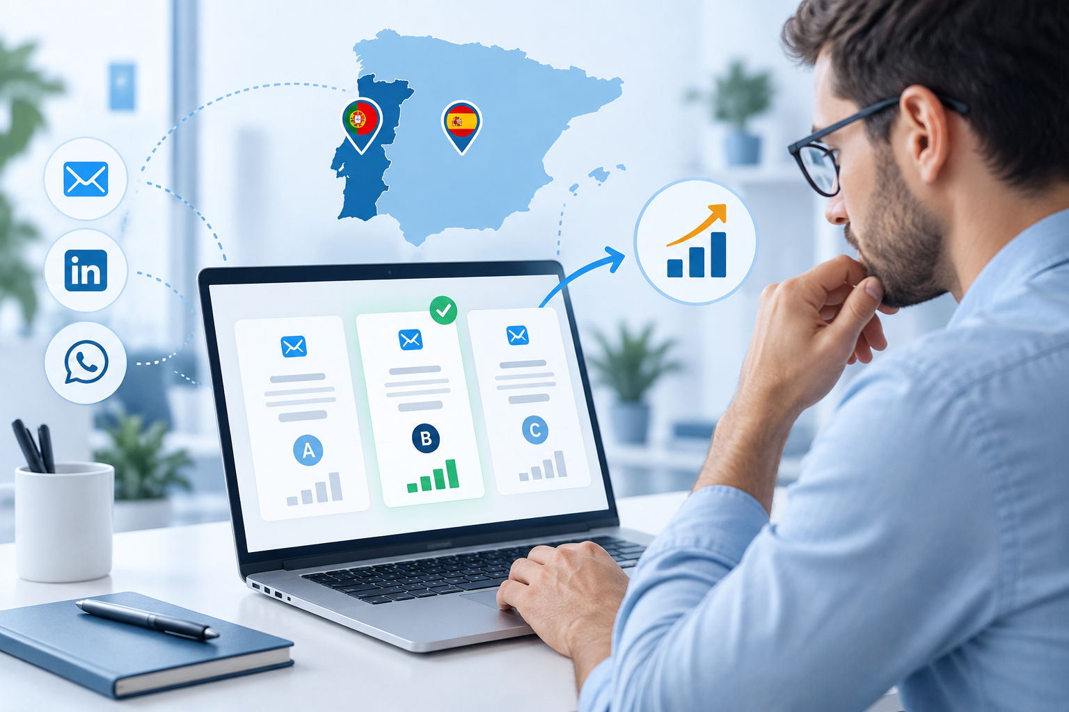 GUÍA PARA MEJORAR TU CAPTACIÓN B2B: CÓMO PROBAR MENSAJES ANTES DE ESCALAR LA PROSPECCIÓN