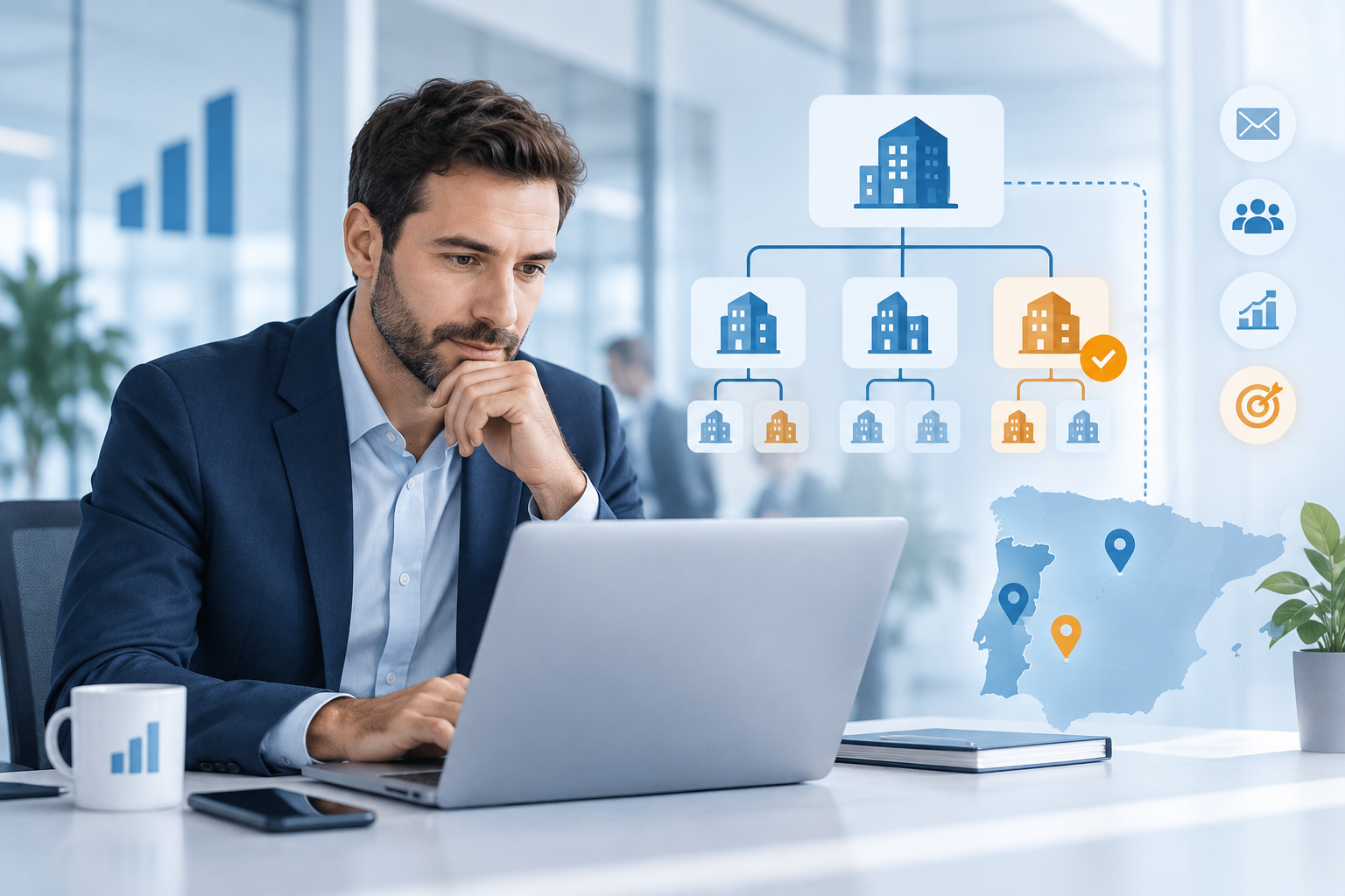 GUÍA PARA CAPTAR CLIENTES B2B EN GRUPOS EMPRESARIALES: DE LA MATRIZ A LA FILIAL CON CAPACIDAD DE COMPRA
