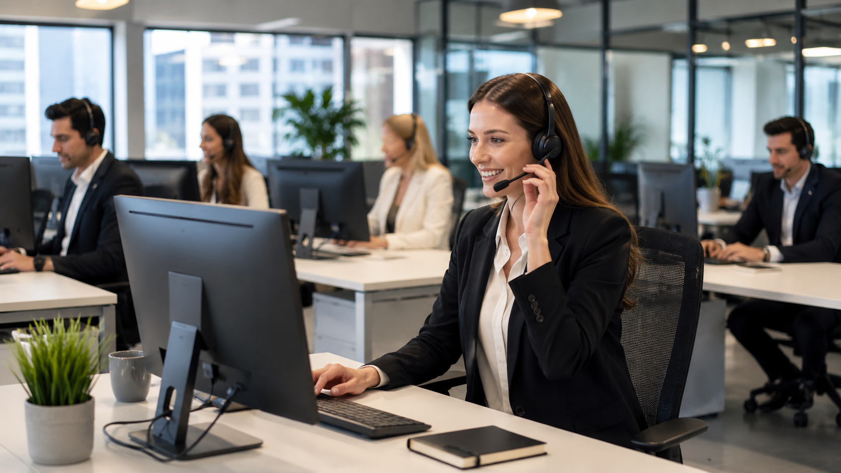Servicio de atención telefónica profesional para administradores de fincas